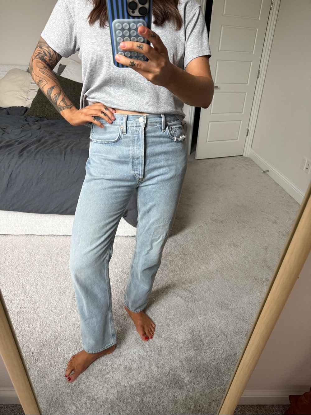Agolde 90s pinch waist Straight Leg Jeans